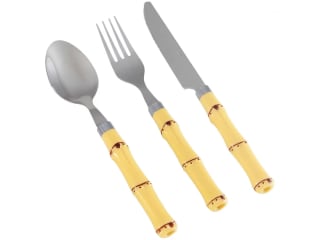 Faqueiro em Inox com 24 Peças Toscana - R$ 79,90