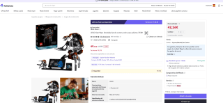 LEGO Star Wars Droideka por solo 42,26€