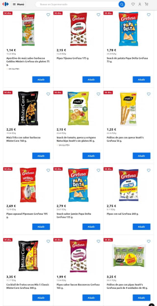 -3€ de Descuento directo por compra de 12€ en Carrefour.