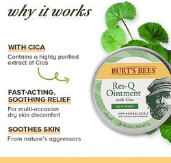 Pomada Burt's Bees multifunción Res-Q de origen 100 % natural con cica a solo 2,75€ Prime Days