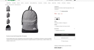 Mochila de hombre Small Everyday Edition 18L Quiksilver por 12€