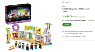 Set LEGO Lego Ideas BTS Dynamite por $1,299 en Bodega Aurrera