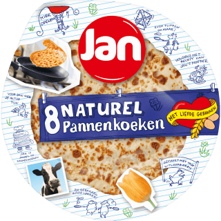 Jan pannenkoeken of poffertjes Pak 8 of 38 stuks voor €1,19 bij Dirk