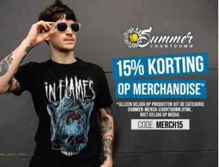 15% korting op merch bij Impericon
