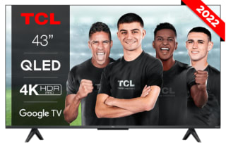 TV QLED 43" TCL 43C635 por 309€