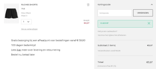 50% korting op geselecteerde items bij Vila