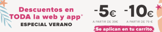 Hasta 10€ de descuento en tu compra en Druni