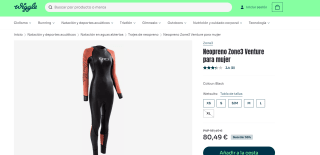 Neopreno Zone3 Venture para mujer con 56% de descuento