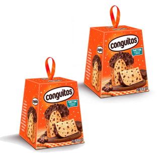 2 Panettone XL Conguitos o Lacasitos (2 x 500 g = 1 kilo) por 1,99€