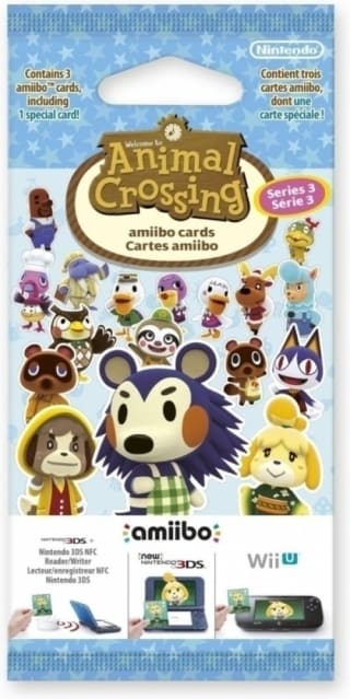 Animal Crossing: Happy Home Designer amiibo Card Pack (Series 3) voor €5 bij Nedgame