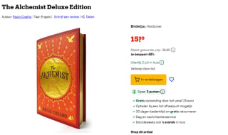 The Alchemist Deluxe Edition hardcover boek voor €15,99 bij Bol