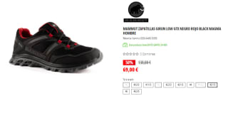 Zapatillas de trekking Mammut Girun Low GTX para hombre por 69€