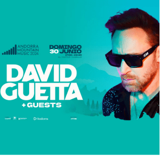 DAVID GUETTA Festival Andorra Mountain Music y Hotel desde 67€ con Traventia