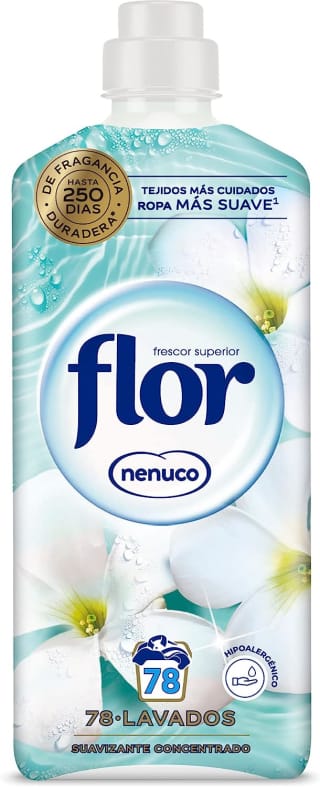 Flor Suavizante, aroma nenuco de 78 dosis, 1404 ml por 2,89€