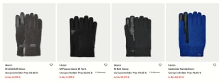 Diverse Uggs heren handschoenen vanaf 14,95 bij Uggs