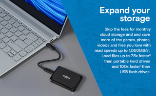 Crucial X9 4TB draagbare SSD voor €234,99 bij Amazon