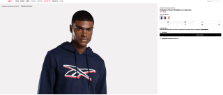Sudadera Vector Graphic con capucha Reebok Hombre por solo 24€