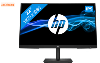 HP V22i G5 21.5" monitor voor €89 bij Coolblue