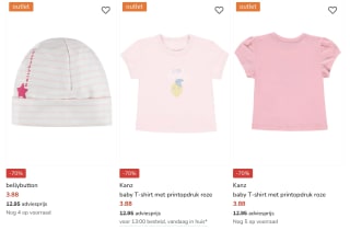 Zomeroutlet: 70% korting op kinderkleding + positiekleding