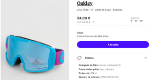 Gafas de Esqui Oakley LINE MINER M pòr 54€