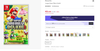 Juego Nintendo Switch New Super Mario Bros. U Deluxe por 34.66€