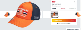 Cap Circuit Zandvoort voor €9,99 in de Verstappen shop