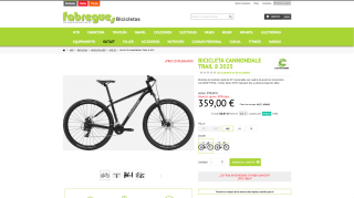 Bicicleta Cannondale Trail 8 2023 por 359€