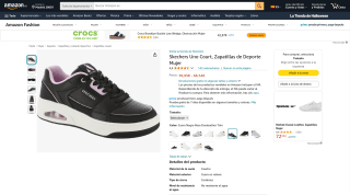 Skechers Uno Court Mujer por 39,95€