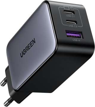 Ugreen 65W USB C GAN oplader voor €29,99 bij Amazon