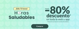 72 horas con hasta 80% dto en Dosfarma