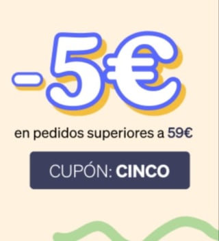 -5€ descuento en compras de +59€