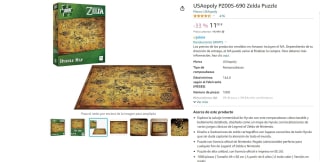 Puzzle de 1000 piezas USAopoly PZ005-690 Zelda por 11€