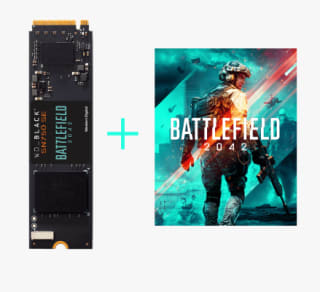 SSD WD_BLACK SN750 NVMe 500GB + Battlefield 2042 por 59.99€