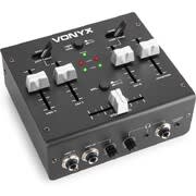 Vonyx VDJ2USB - 3 kanaals stereo USB DJ mixer voor €69 bij Maxiaxi