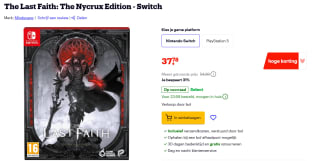 The Last Faith: The Nycrux Edition voor €37,19 bij Bol