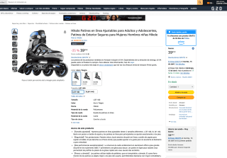 Patines Hikole en línea Ajustables por solo 39,99€