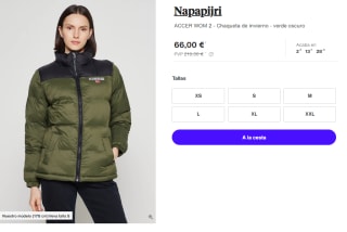 Chaqueta para Mujer Napapijri ACCER WOM 2 por 66€
