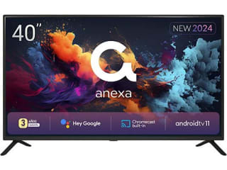 TV DLED 40" ANEXA SMART40C01FG Google Assistant, Full-HD, Arm Cortex A55x4, Smart TV por 179,89€
