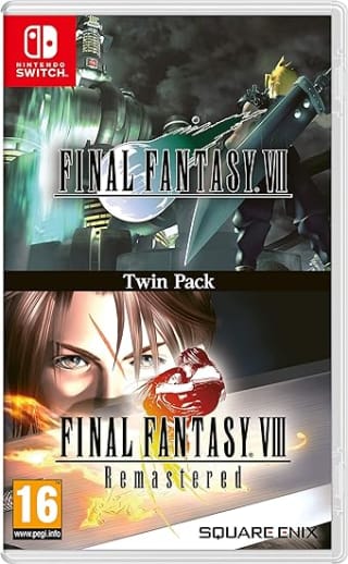 Procure the Final Fantasy VII and VIII remastered from Amazon for £20.95