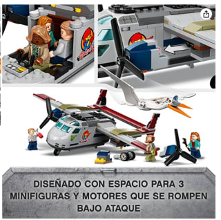 LEGO Jurassic World - Emboscada aérea del Quetzalcoatlus por 29€
