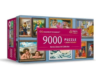 Puzzle marca Trefl-9000 Piezas Colección No Tan Clásicos de Arte  por 48,66€