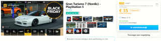 Gran Turismo 7 (Nordic) -voor €35 bij coolshop