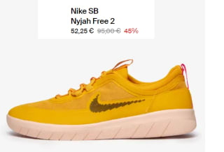 Zapatillas Casual para Hombre Nike SB Nyjah Free 2 por 52.25€