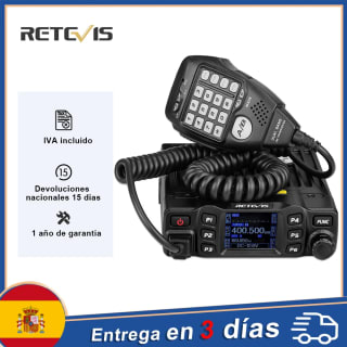 Retevis RT95 Radio Coche con pantalla emisoras de radioaficionado por 123,98€