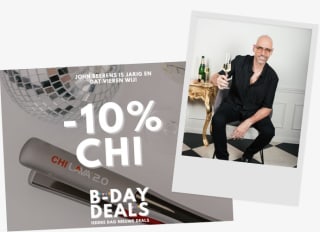 10% extra korting op alles van CHI bij John Beerens