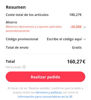 Xiaomi Redmi Note 13 5G Versión Global 128GB por 160,27€