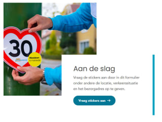 Gratis VVN klikosticker met maximum snelheid aanvragen