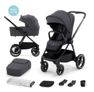 Cochecito de bebé KINDERKRAFT Nea Deep Grey 2 en 1 por solo 1.249€