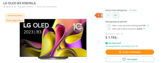LG B3 OLED65B36LA - 65 inch - 4K OLED - 2023 voor €1.153 bij Artandcraft