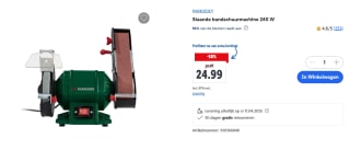 PARKSIDE® Staande bandschuurmachine 240 W voor €29,99 in de Lidl webshop